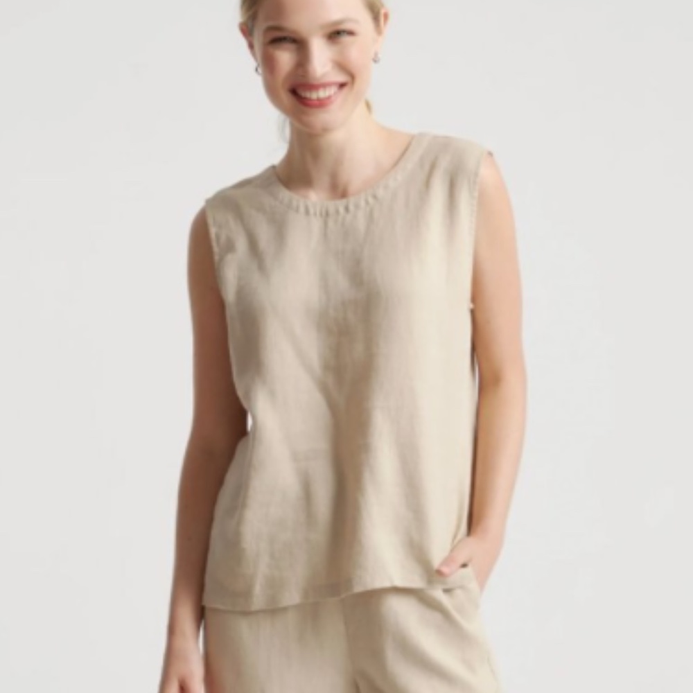 Quince Women's Tan Tank Top